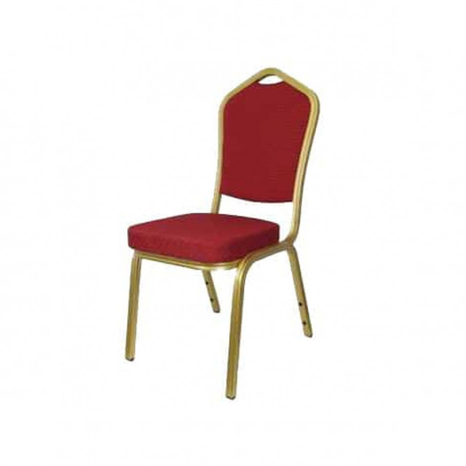 Aluminium-Emperor-Banqueting-Chair-Red
